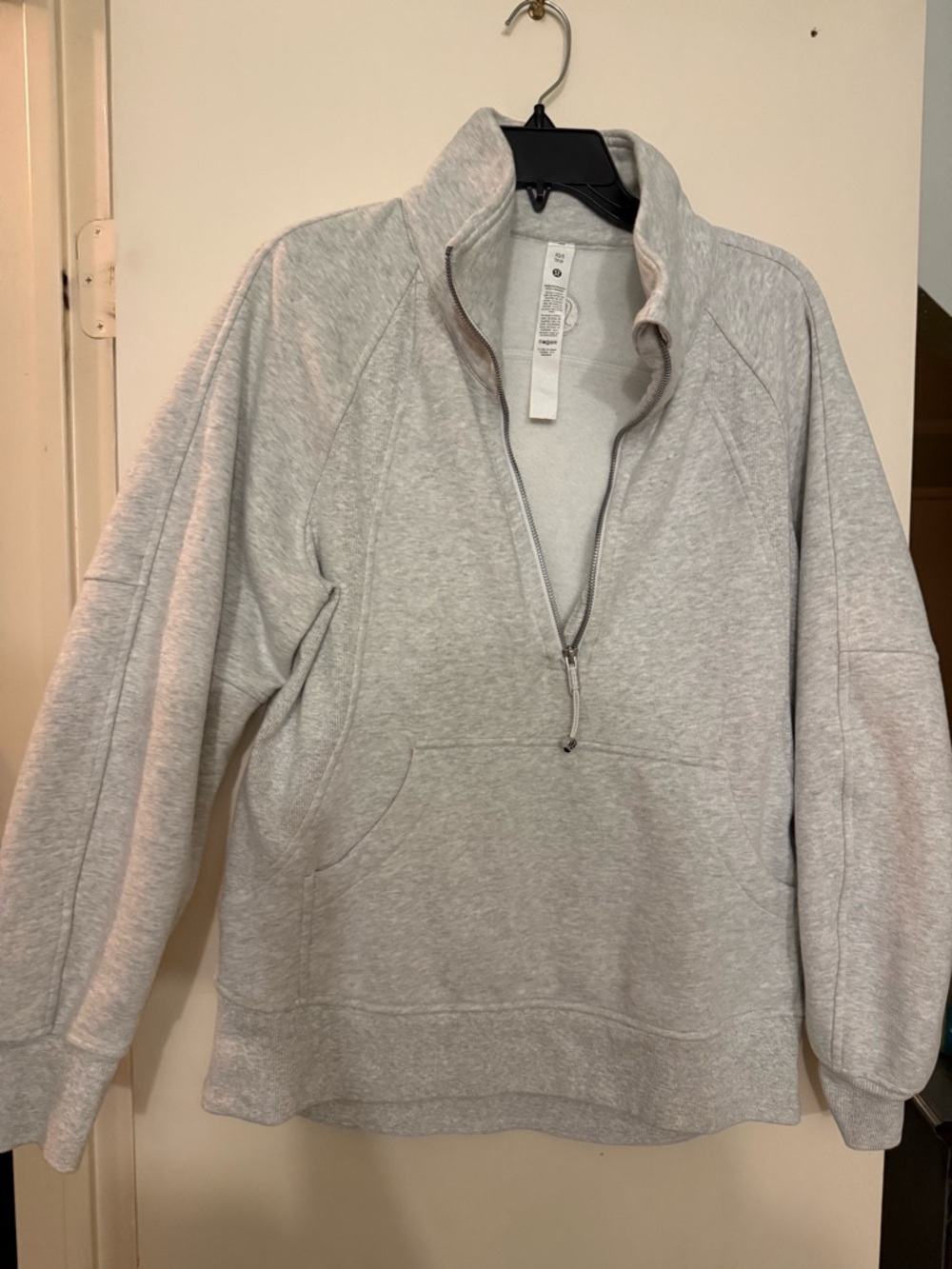 Lululemon sweater oversized grey xs/s